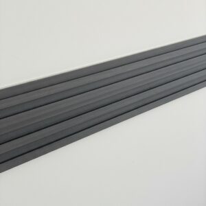 Textured Grey Fluted Wall Panel