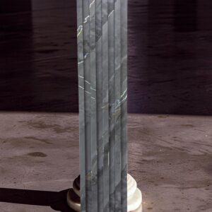 Silver Marble  PVC fluted wall panel