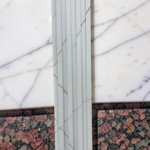 White Enigma  PVC fluted wall panel
